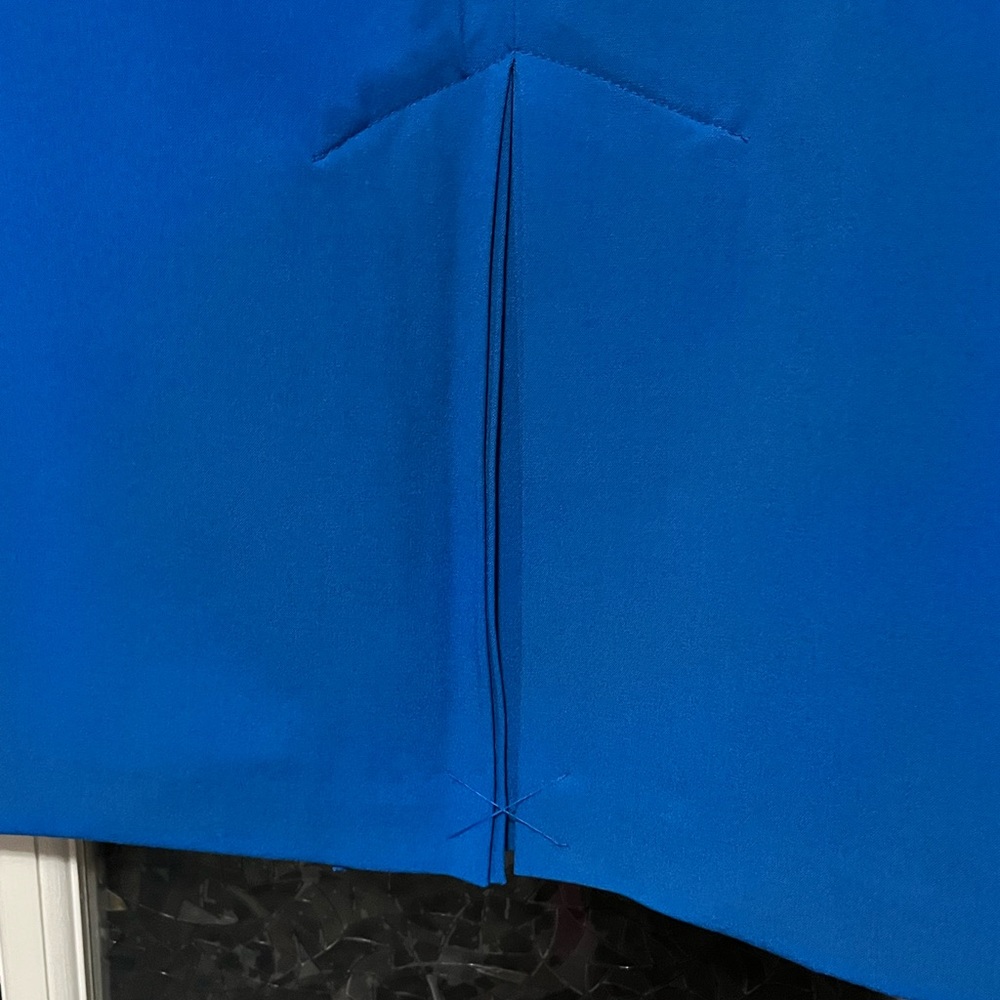New York & Co blue pencil skirt Size 10 - Picture 5 of 8